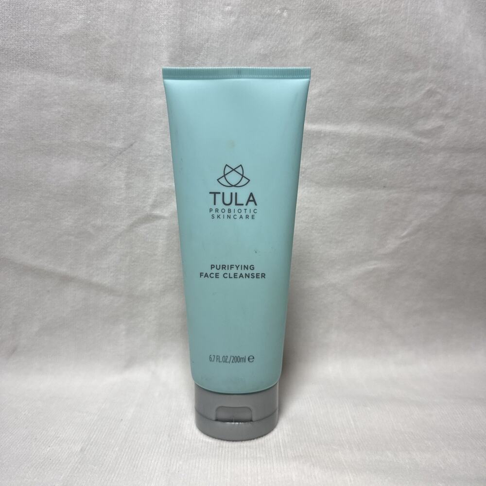 TULA Probiotic Skincare Purifying Face Cleanser Gel Wash Full Size 6.7oz Sealed